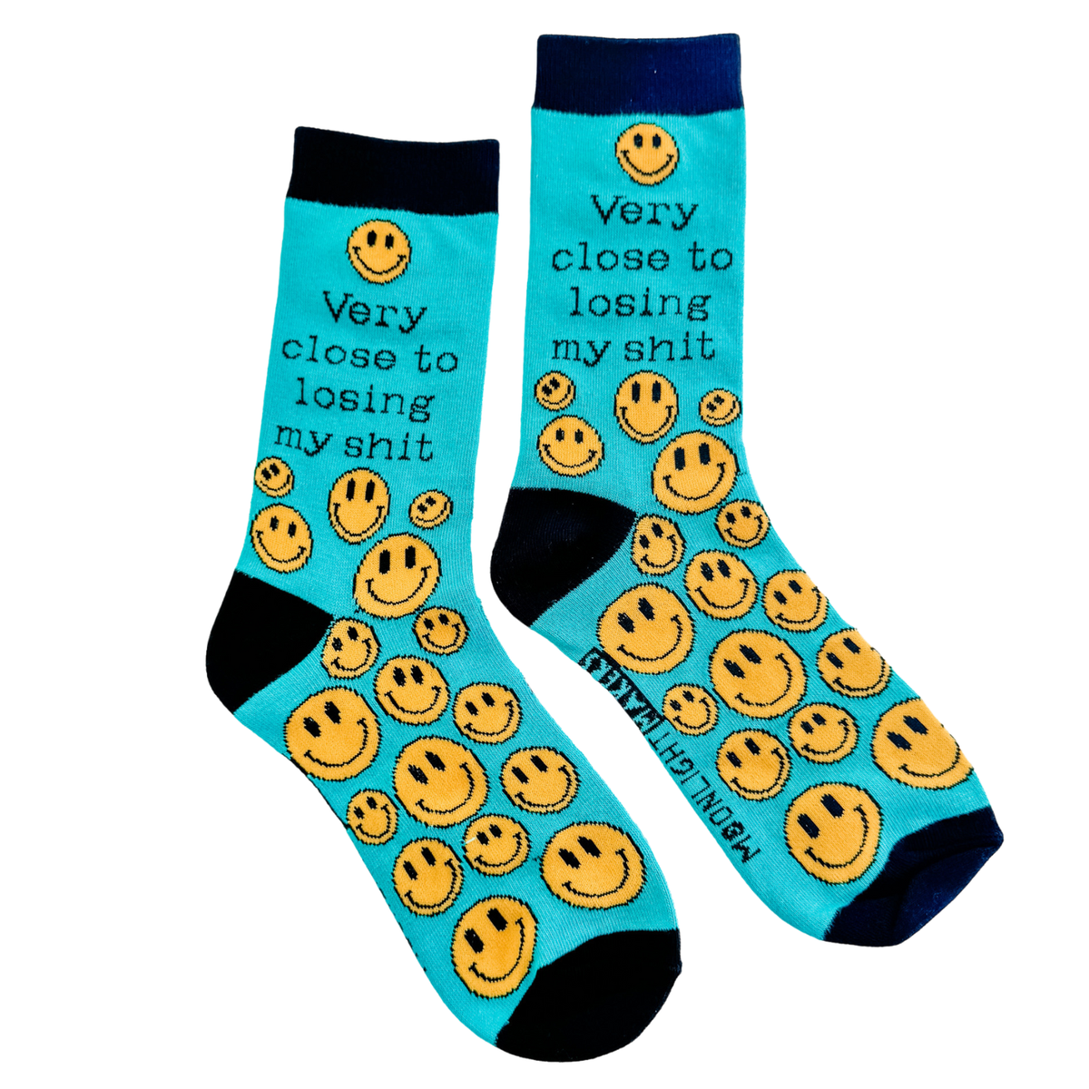 Very Close to Losing My Shit - Funny Unisex Socks - Gift