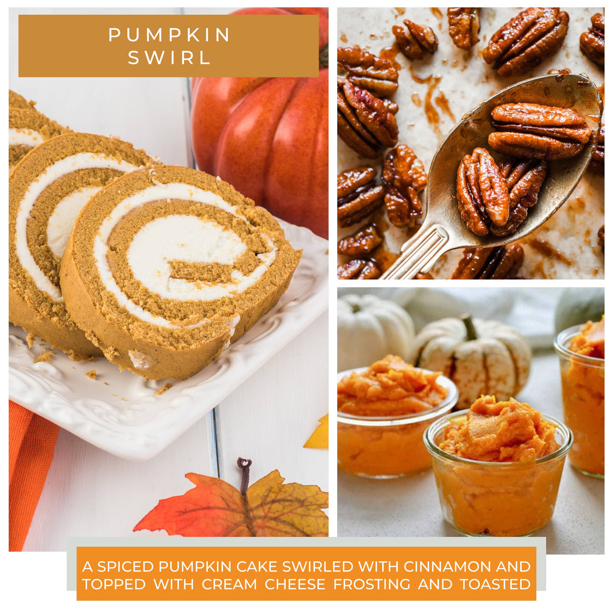 Pumpkin Swirl KOTL Papa Candle (34oz.) - Pumpkin Swirl