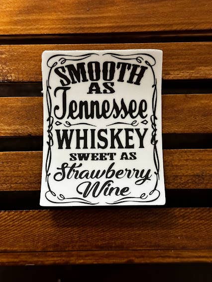 Smooth As Tennessee Whiskey WP/UV Resistant Sticker