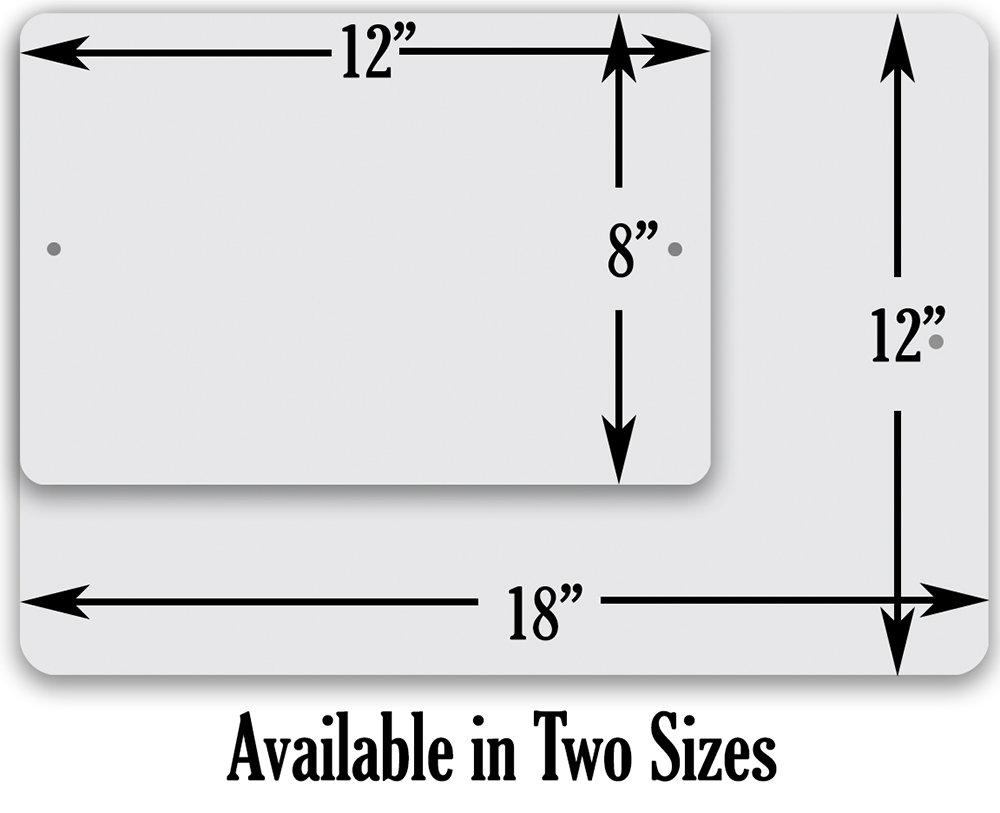 Before You Decide - Metal Sign: 8 x 12