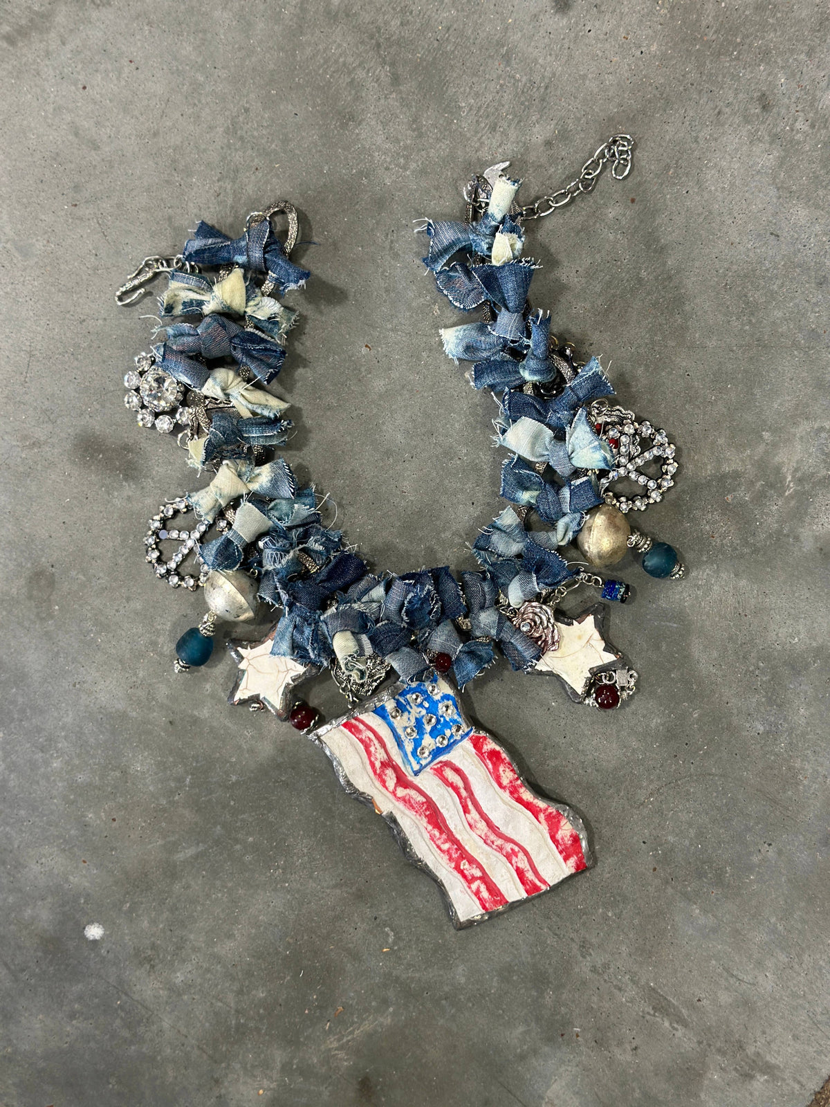 Americana Handmade Necklace