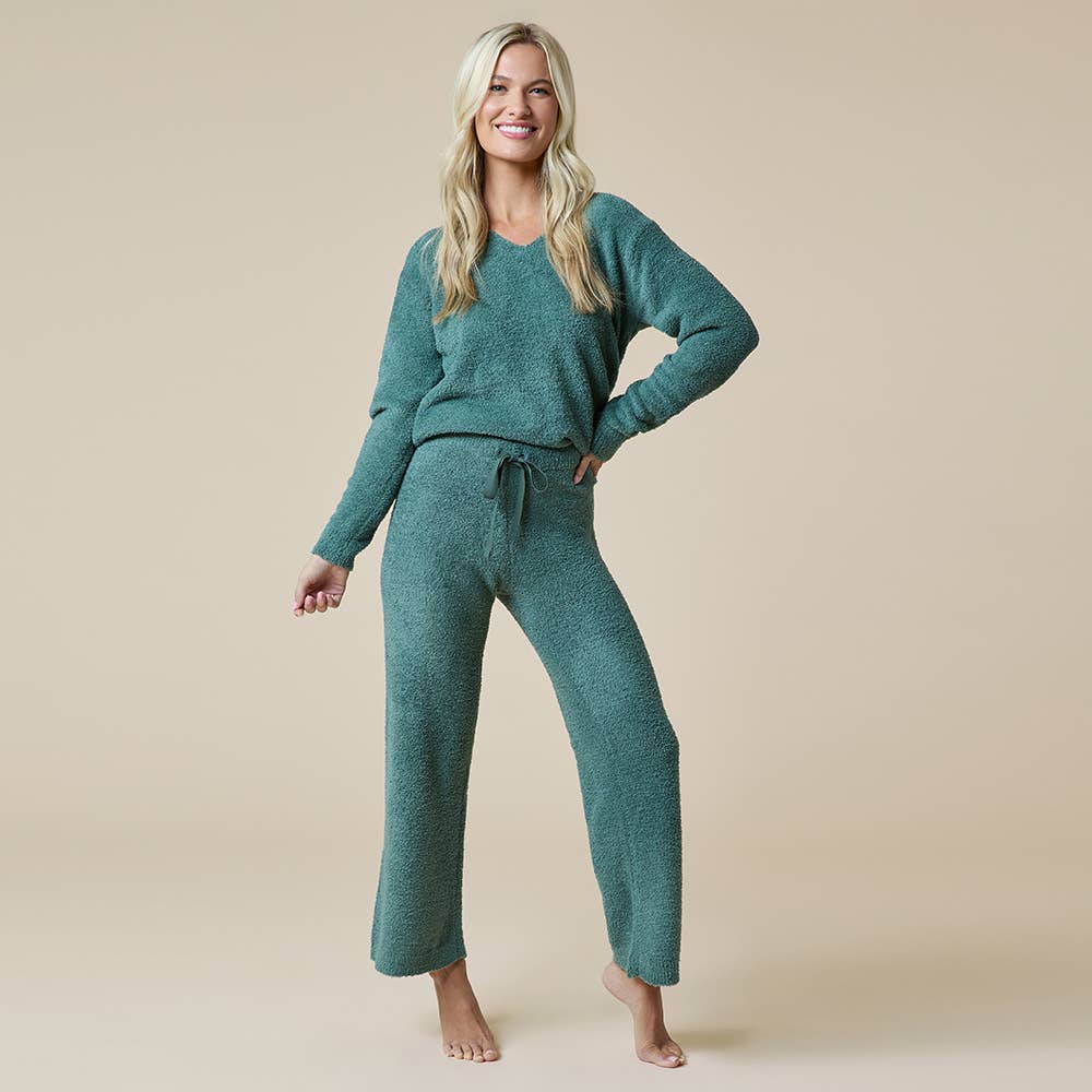Oprah's Fave 2024 - Solid Marshmallow V-Neck Lounge Set: Multiple Colors