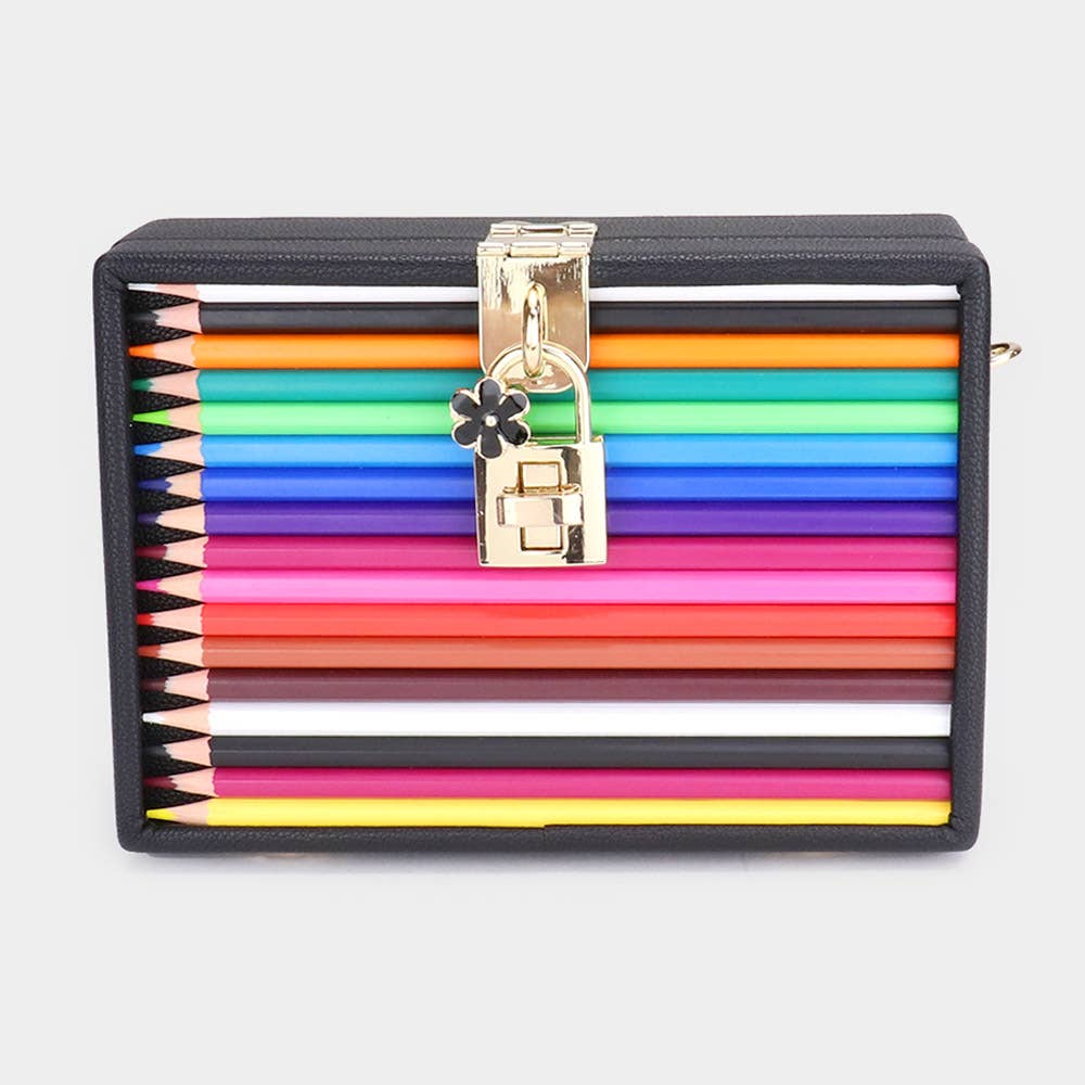 17 Colors Pencil Clutch Bag