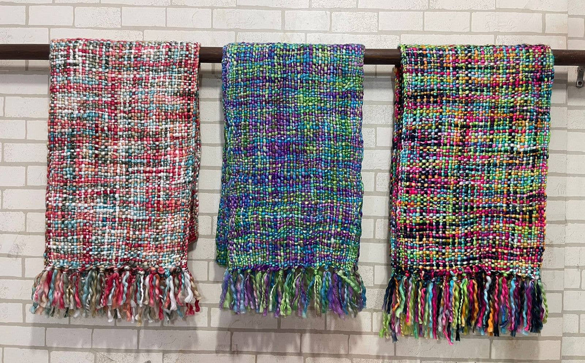 Chunky Tweed Winter Scarf