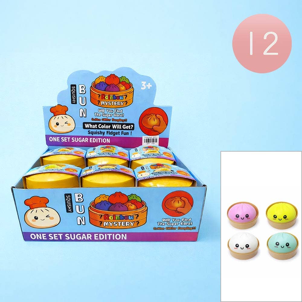 Mystery Squishy Dumpling Stress Relief Squeeze Toy