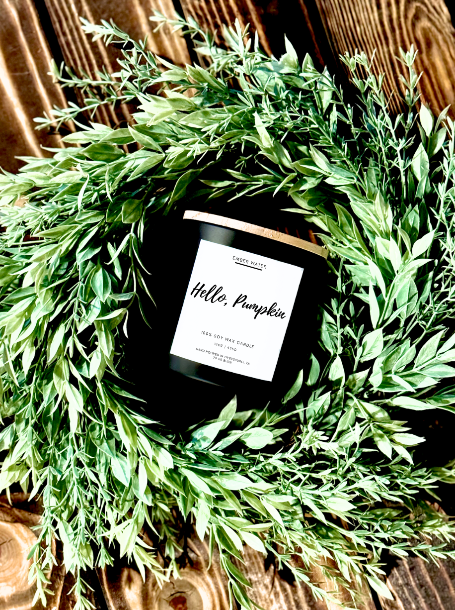 Hello, Pumpkin 16 oz 100% Soy Candle