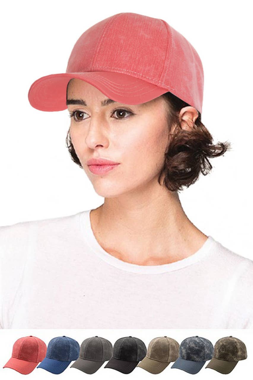 C.C Distressed Baseball Cap