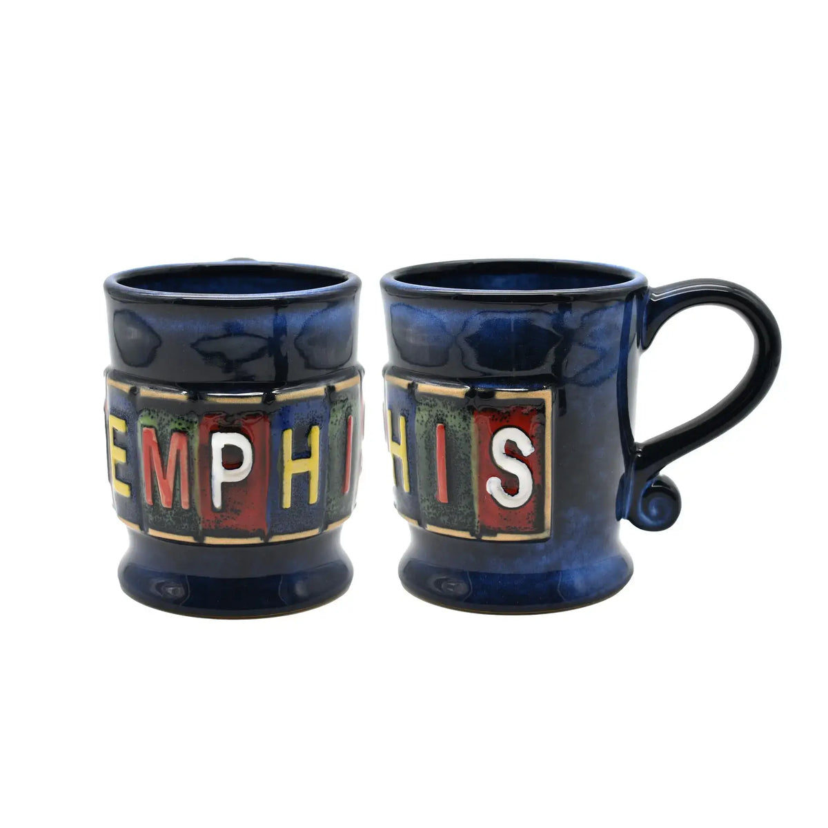 Memphis Mug -Stoneware License Plate