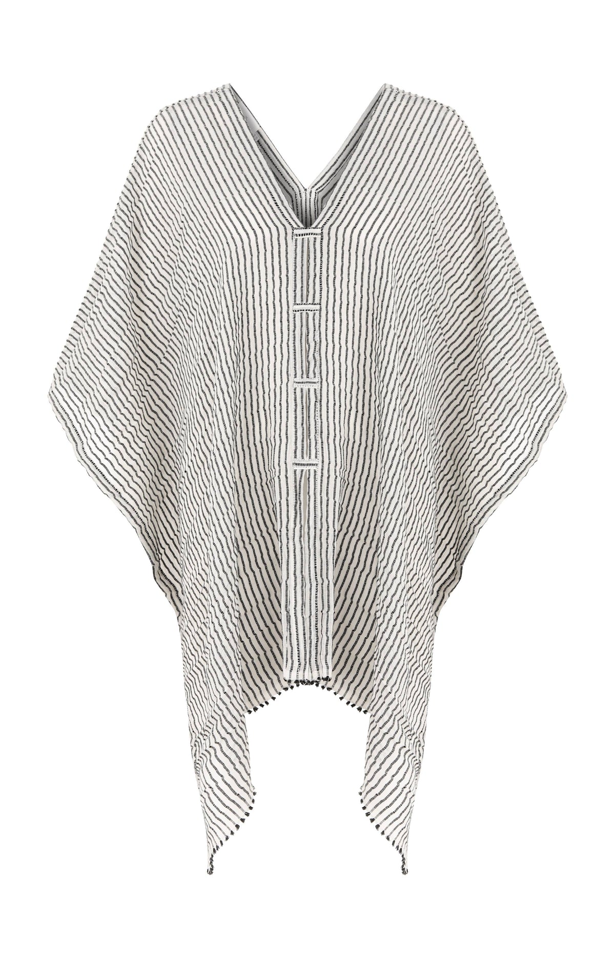 Ava Kimono - Black Stripes | 100% Turkish Cotton 100% Turkis: One Size / Black Stripes