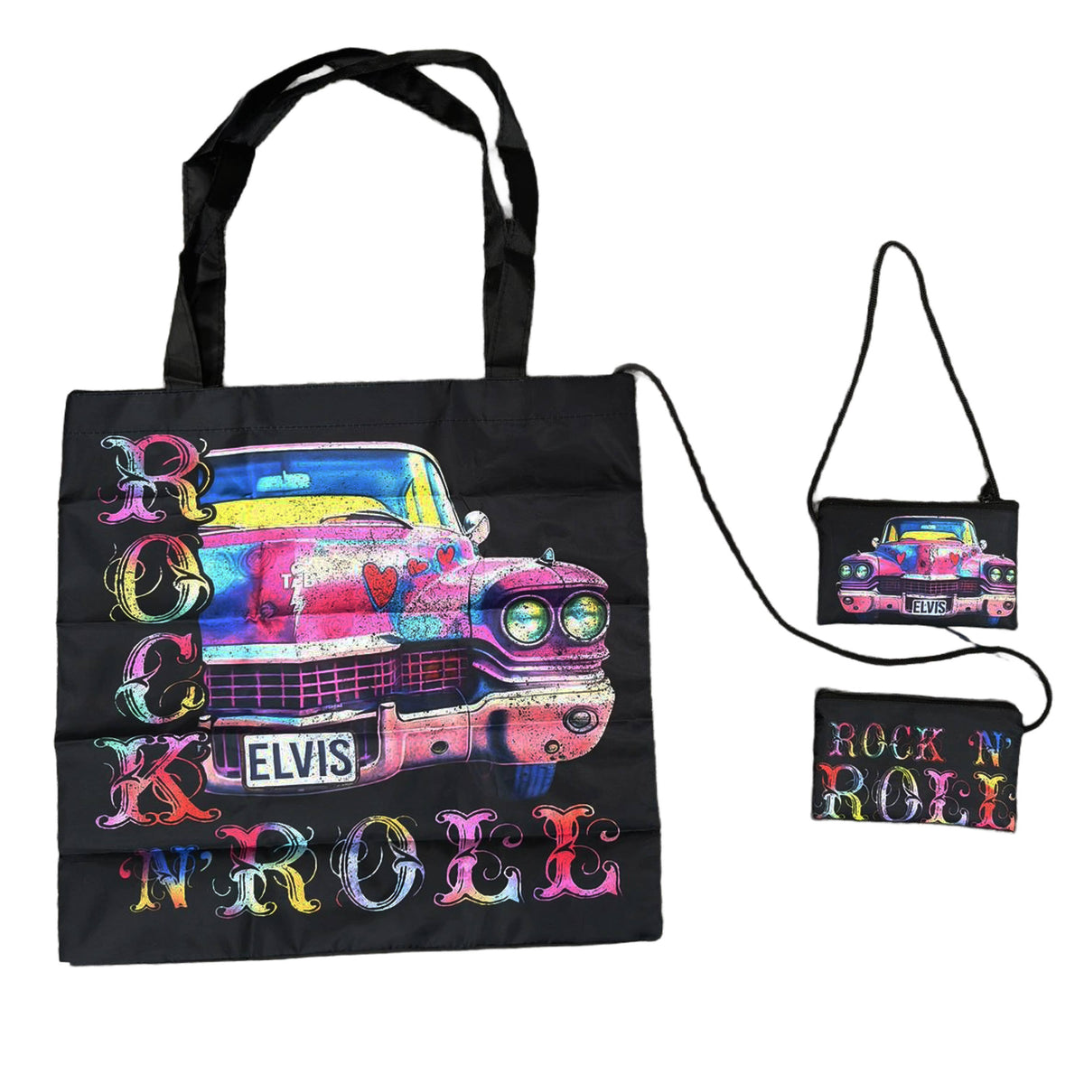 Elvis Bag with Pouch - Rock 'N' Roll Caddy