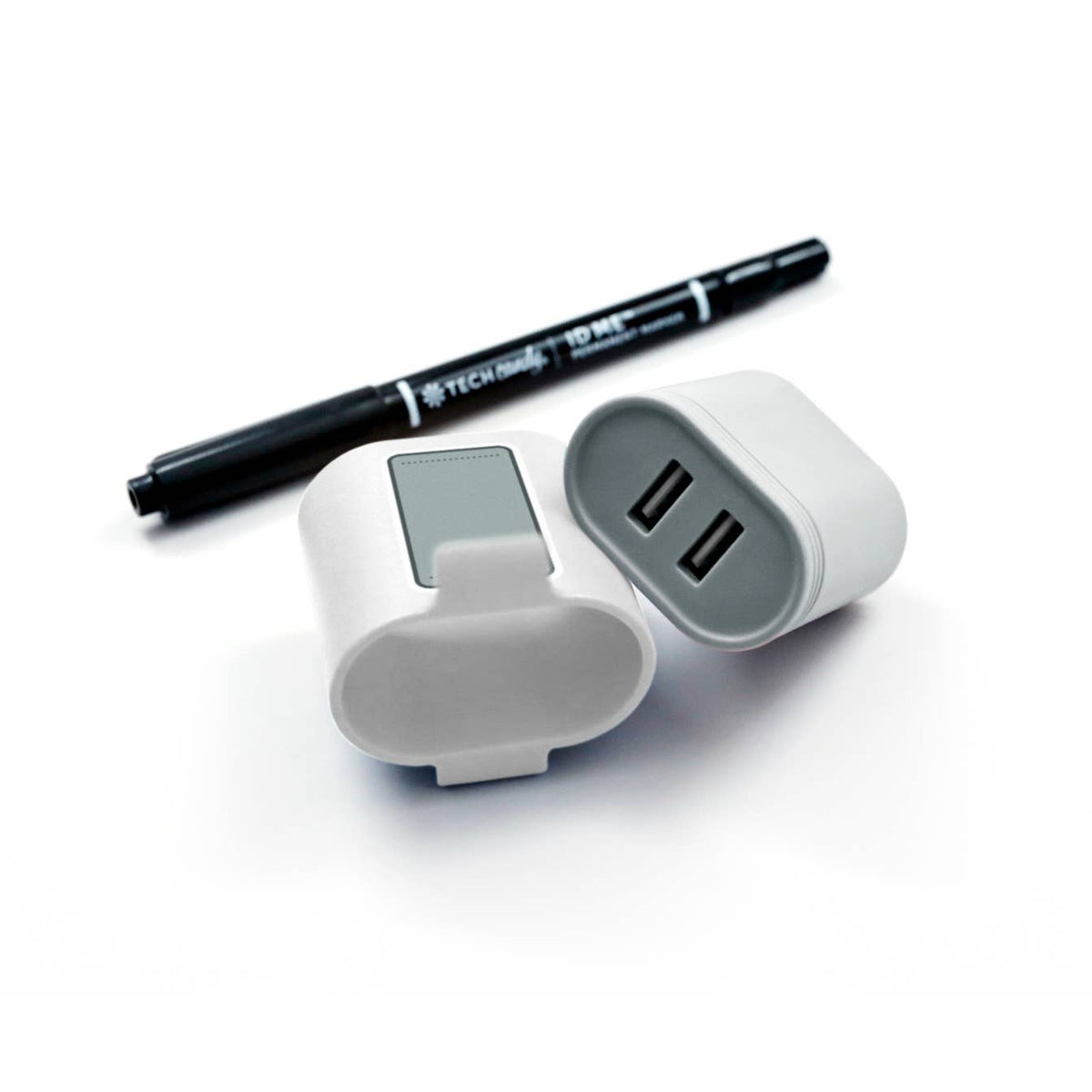 ID ME USB POWER ADAPTER : WHITE/LIGHT SLATE: WHITE/LIGHT SLATE