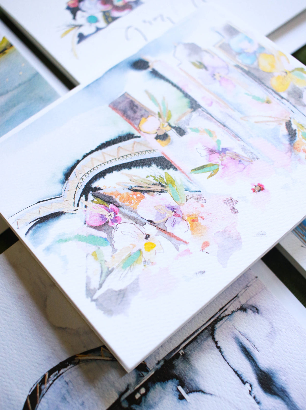 Memphis Stationery Set (10 notecards)