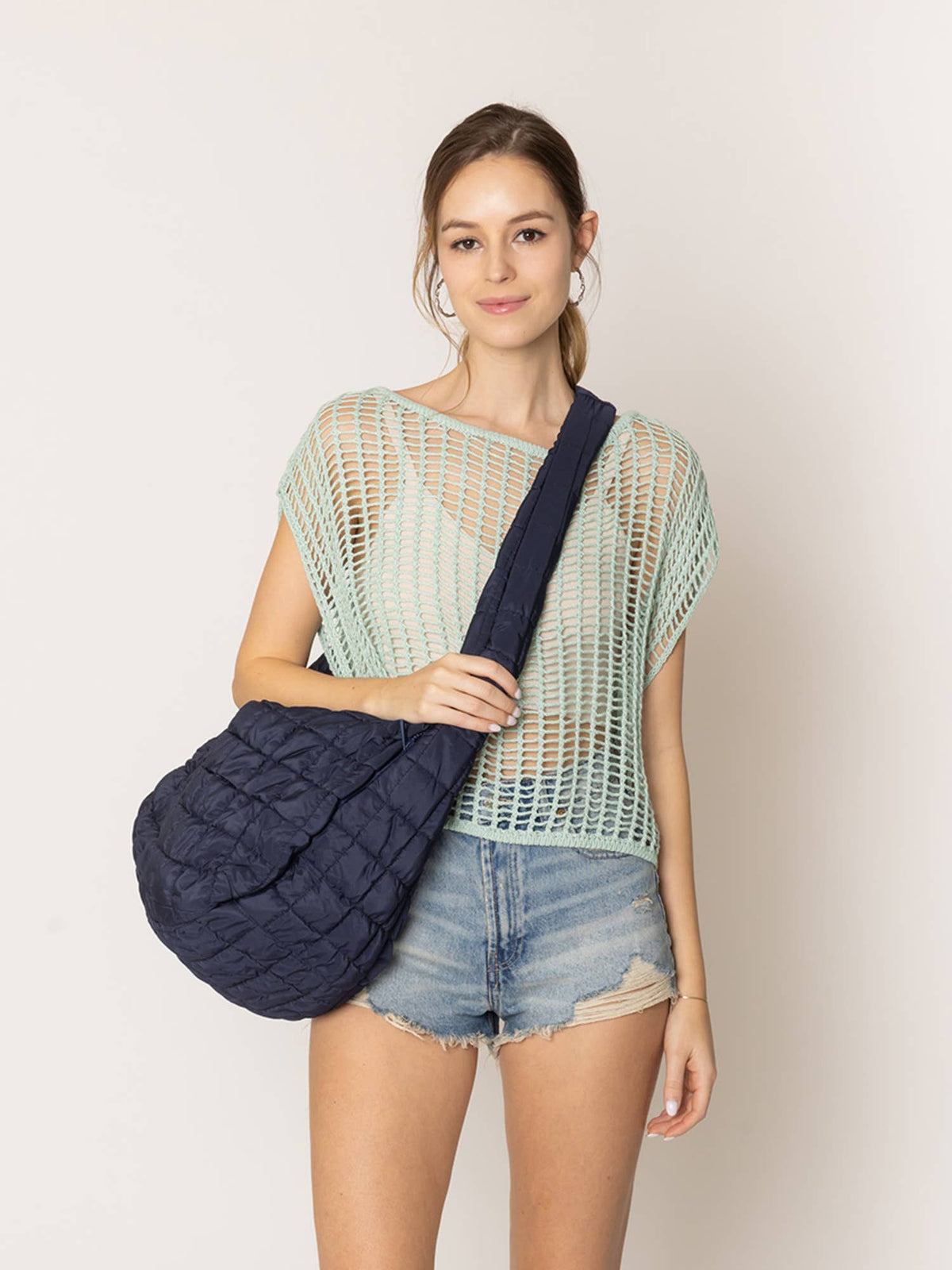 Cora Large Quilted Puffer Women's Tote Bag