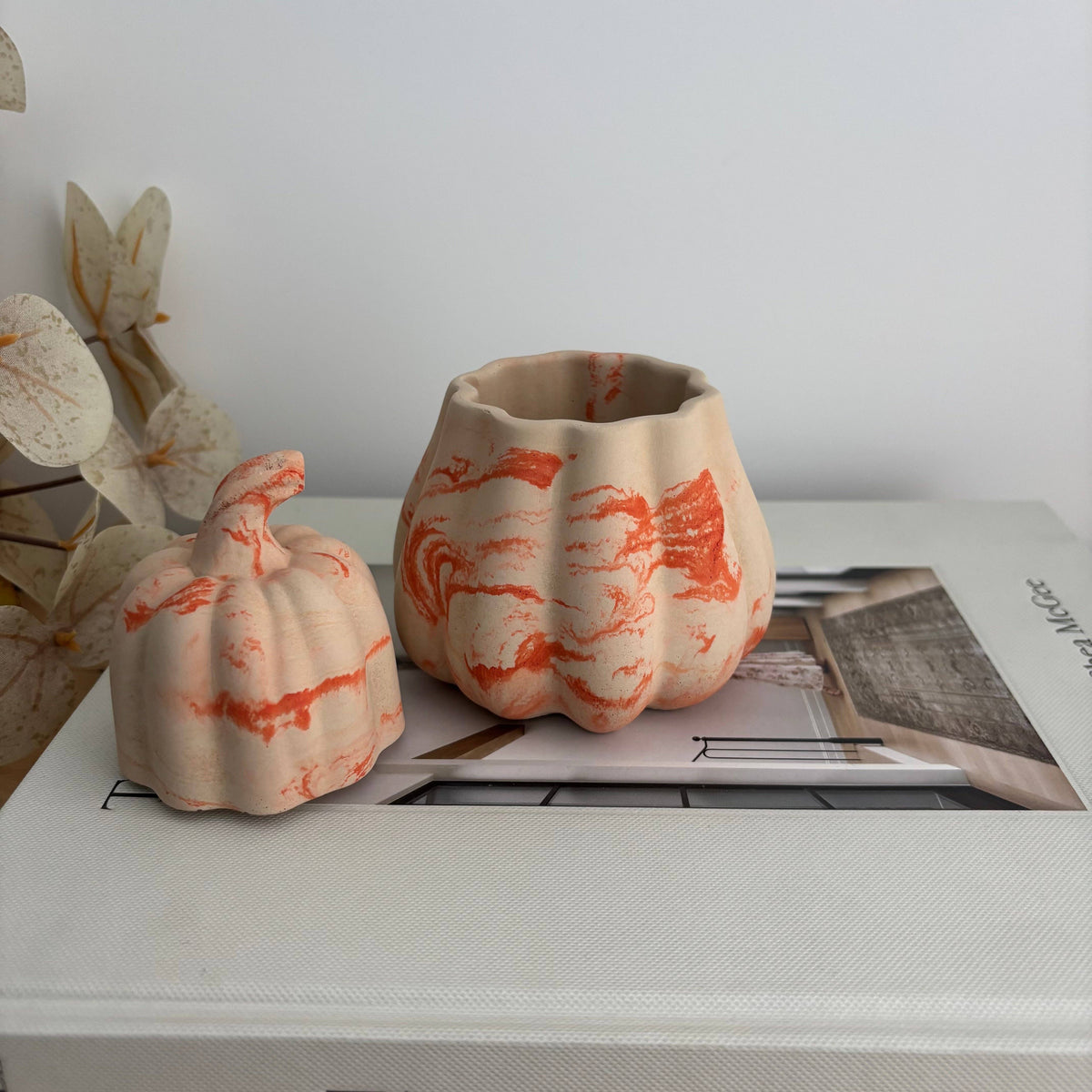 Harvest Vessel | Fall Decor | Autumn Edition | Pumpkin Jar 