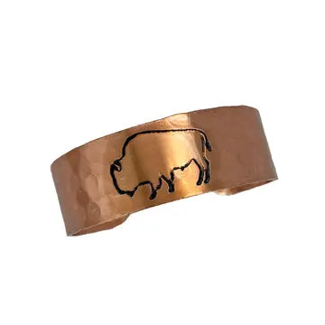 Copper Patina Cuff Bracelet