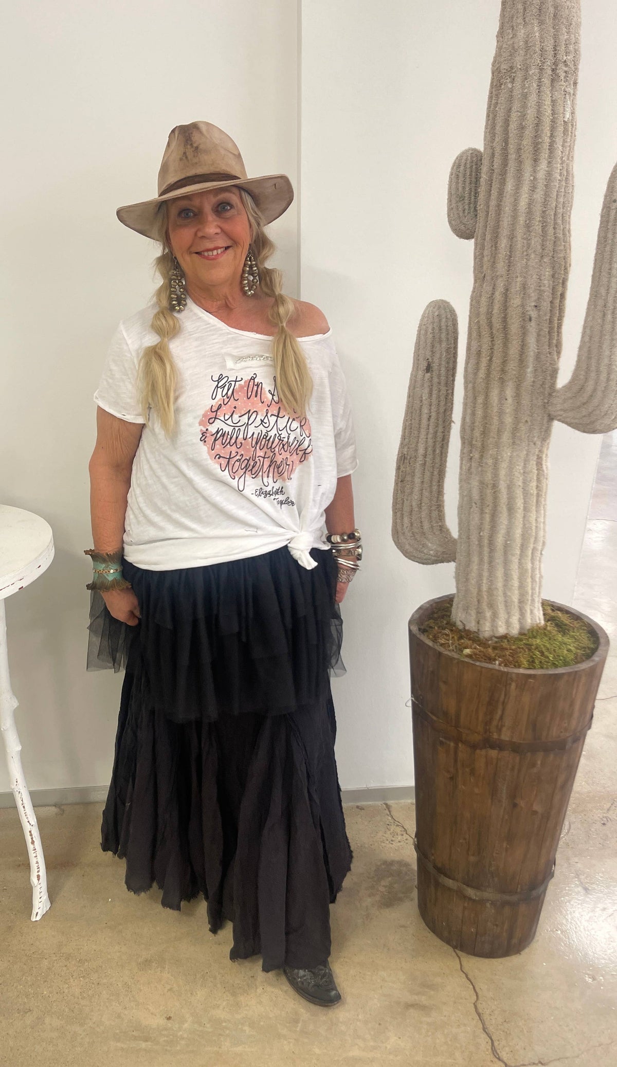 Lipstick Tattered Shirt: