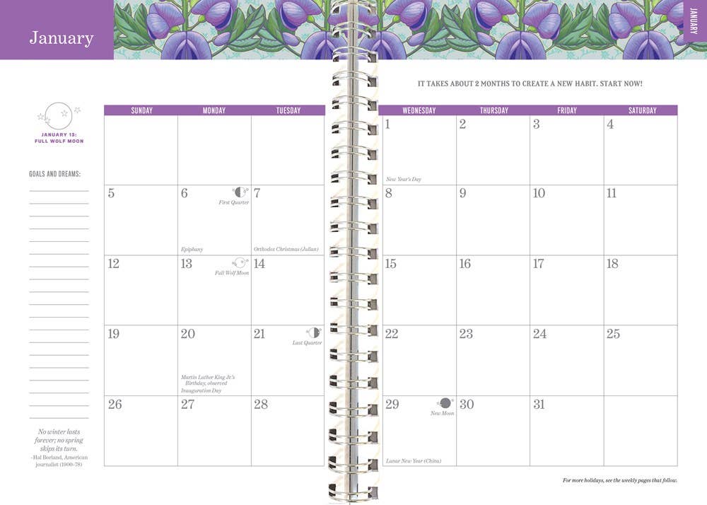 2026 Old Farmer's Almanac Planner