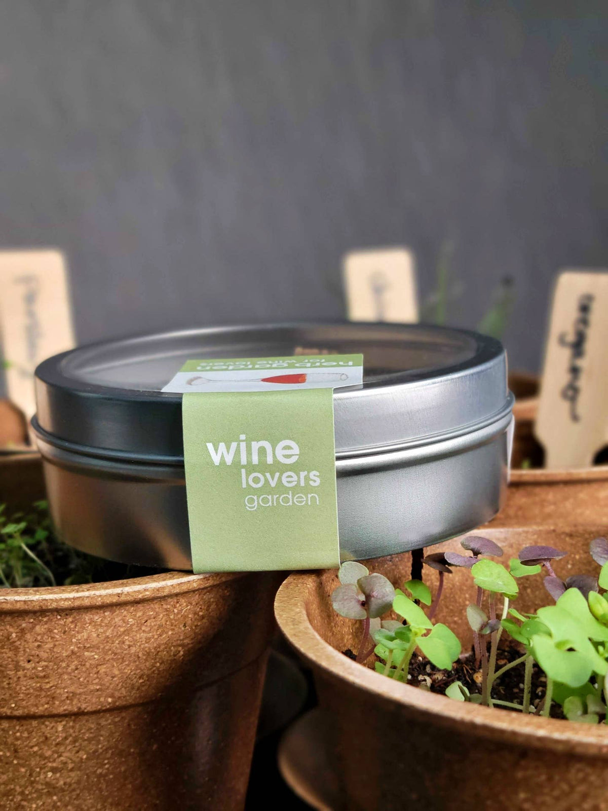 Pocket Garden- Herb Garden for Wine Lovers