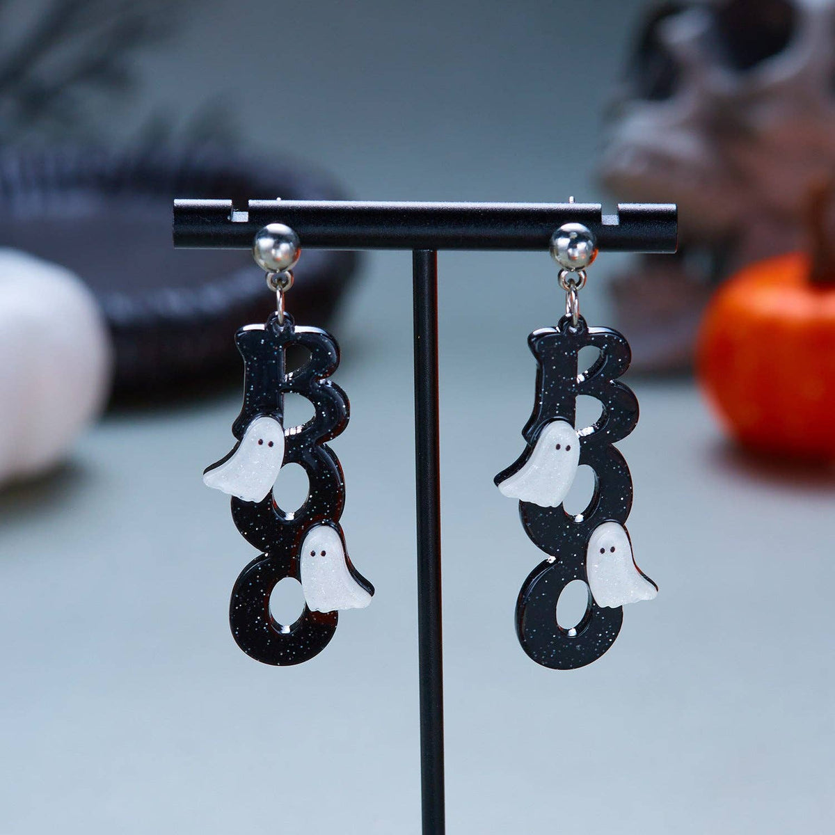 Halloween Ghost Playful Earrings