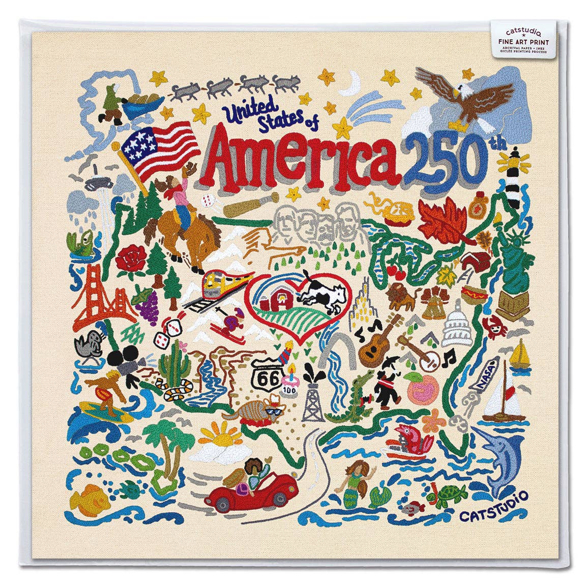 America 250 Fine Art Print