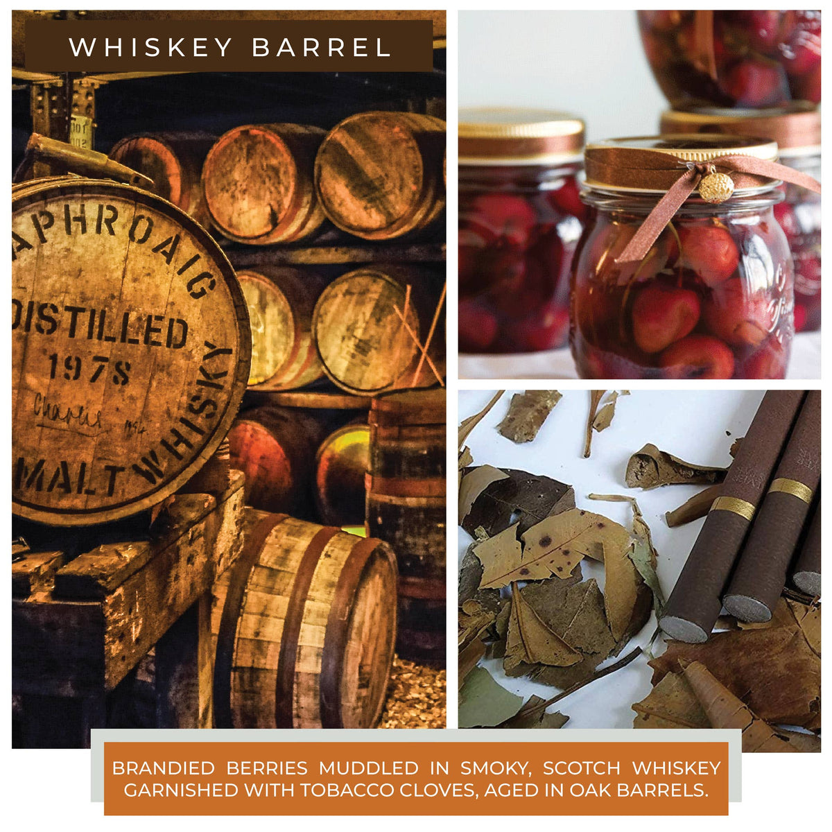 Whiskey Barrel KOTL Papa Candle (34oz.) – Whiskey Barrel