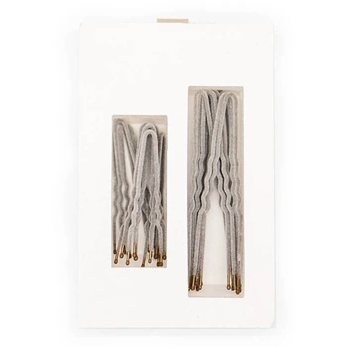 Frenchies Hairpin - Grey