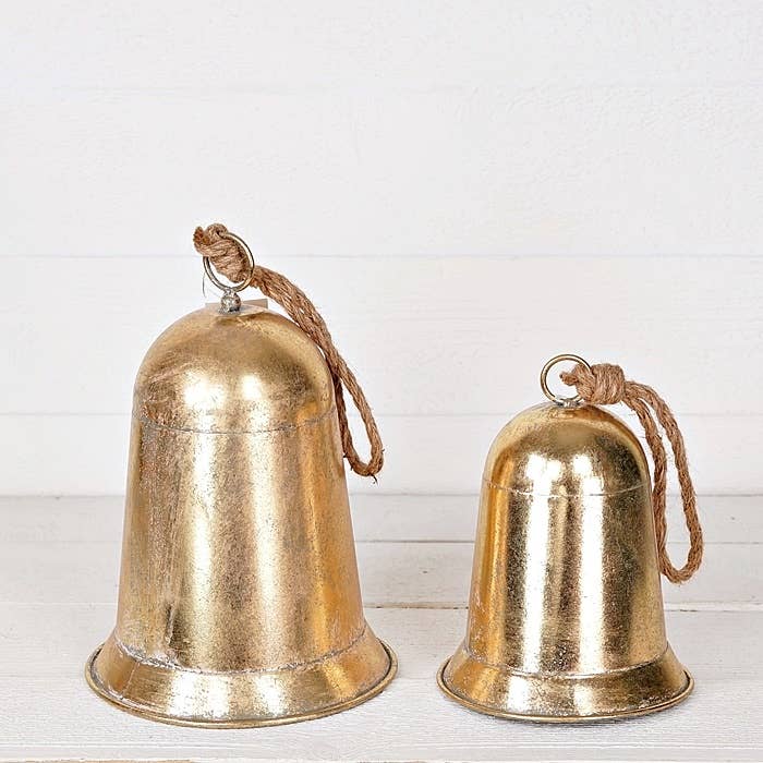 Metal Bell w.Loop-Brushed Gold