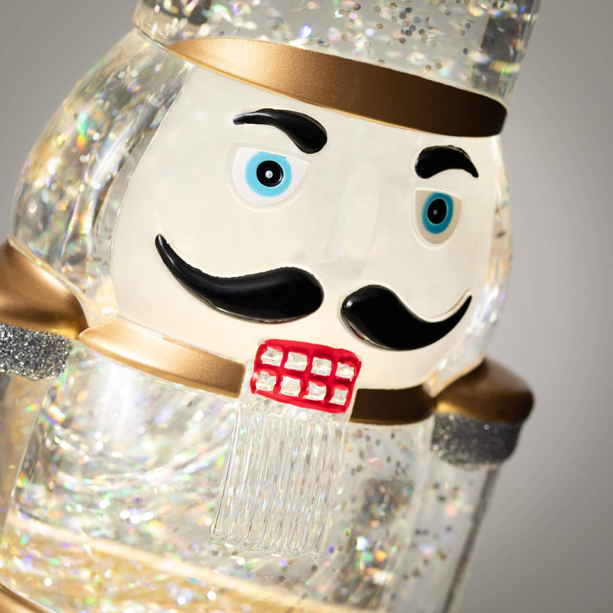 LED NUTCRACKER SHIMMER FIGURE