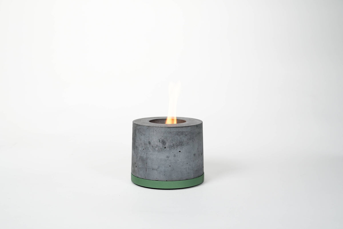 FLIKRFIRE® Table Top Fireplace: Black/Round