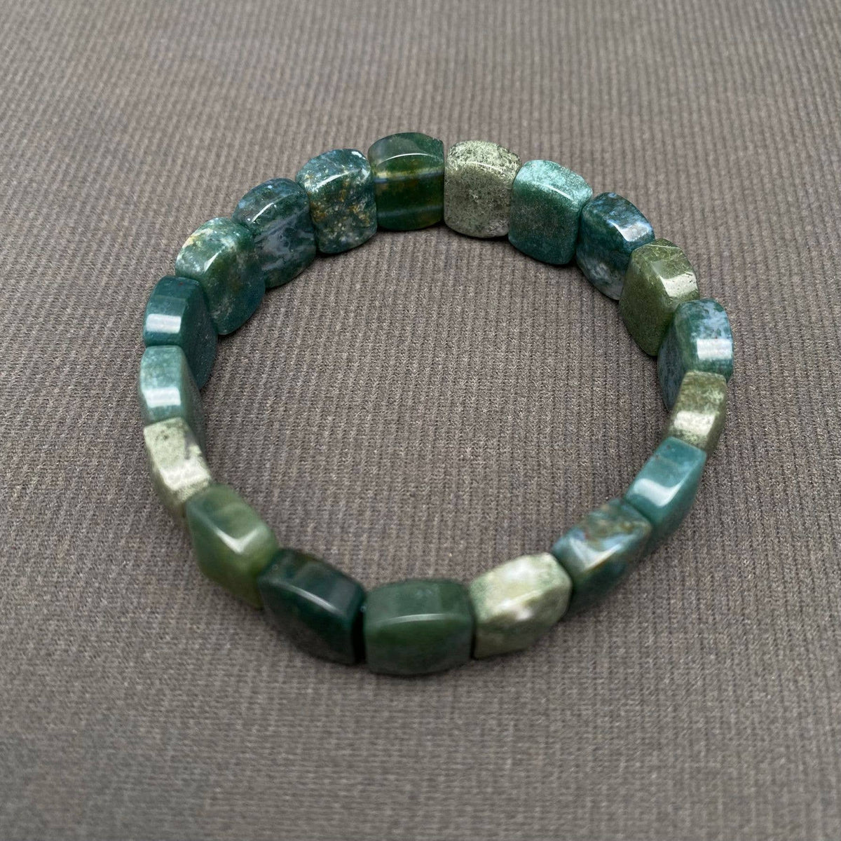 Multi-style Geometric Stone Beaded Elastic Bracelet - CS