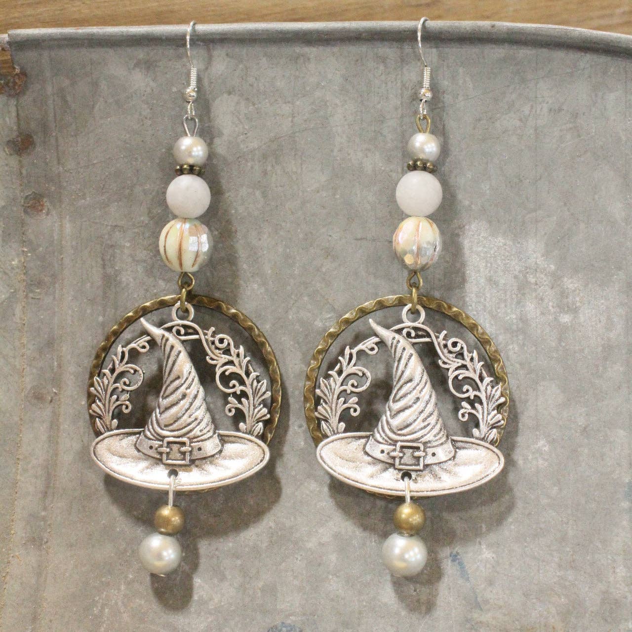 If The Hat Fits Wear It Dangle Drop Earrings