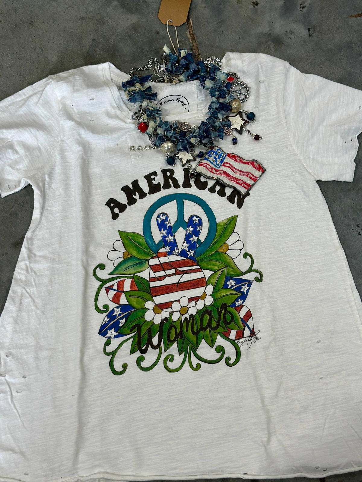 Americana Handmade Necklace