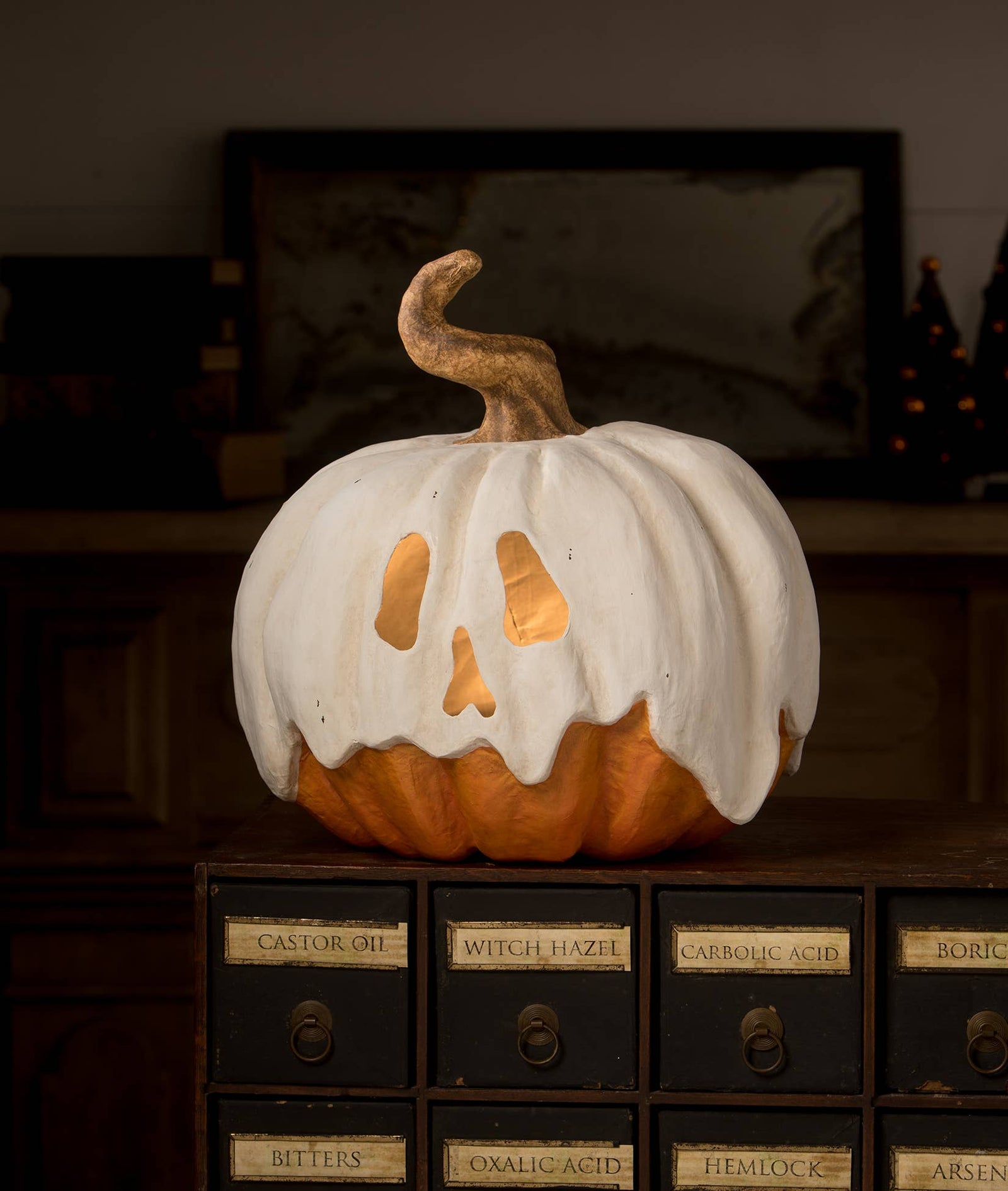 Ghost Jack Paper Mache _ JUST TO CUTE