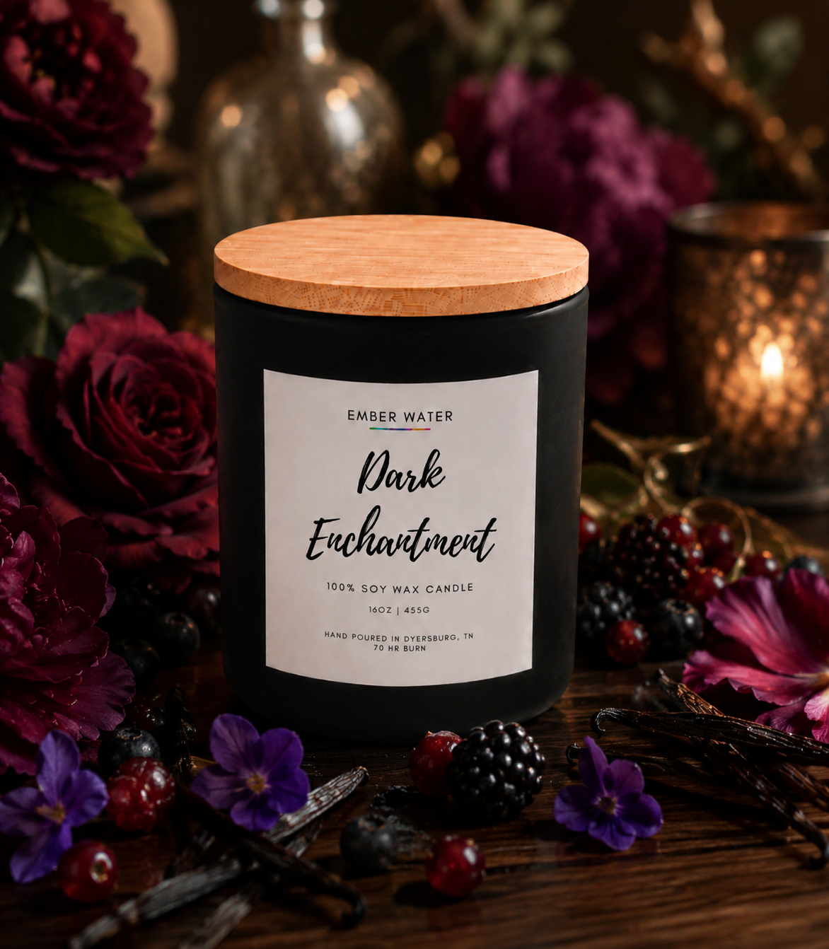 Dark Enchantment 16 oz 100% Soy Candle