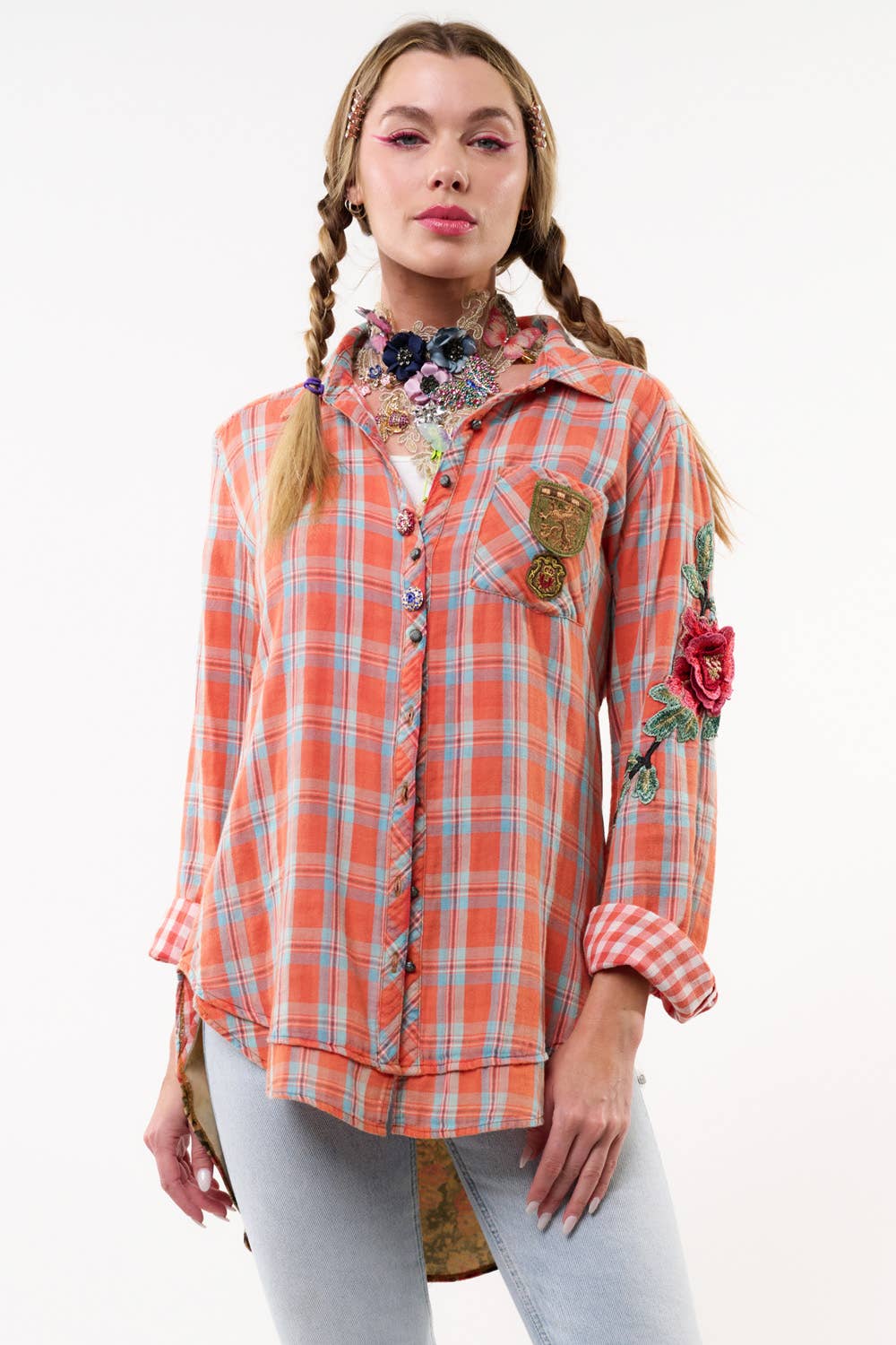 Ellie Plaid Shirt: