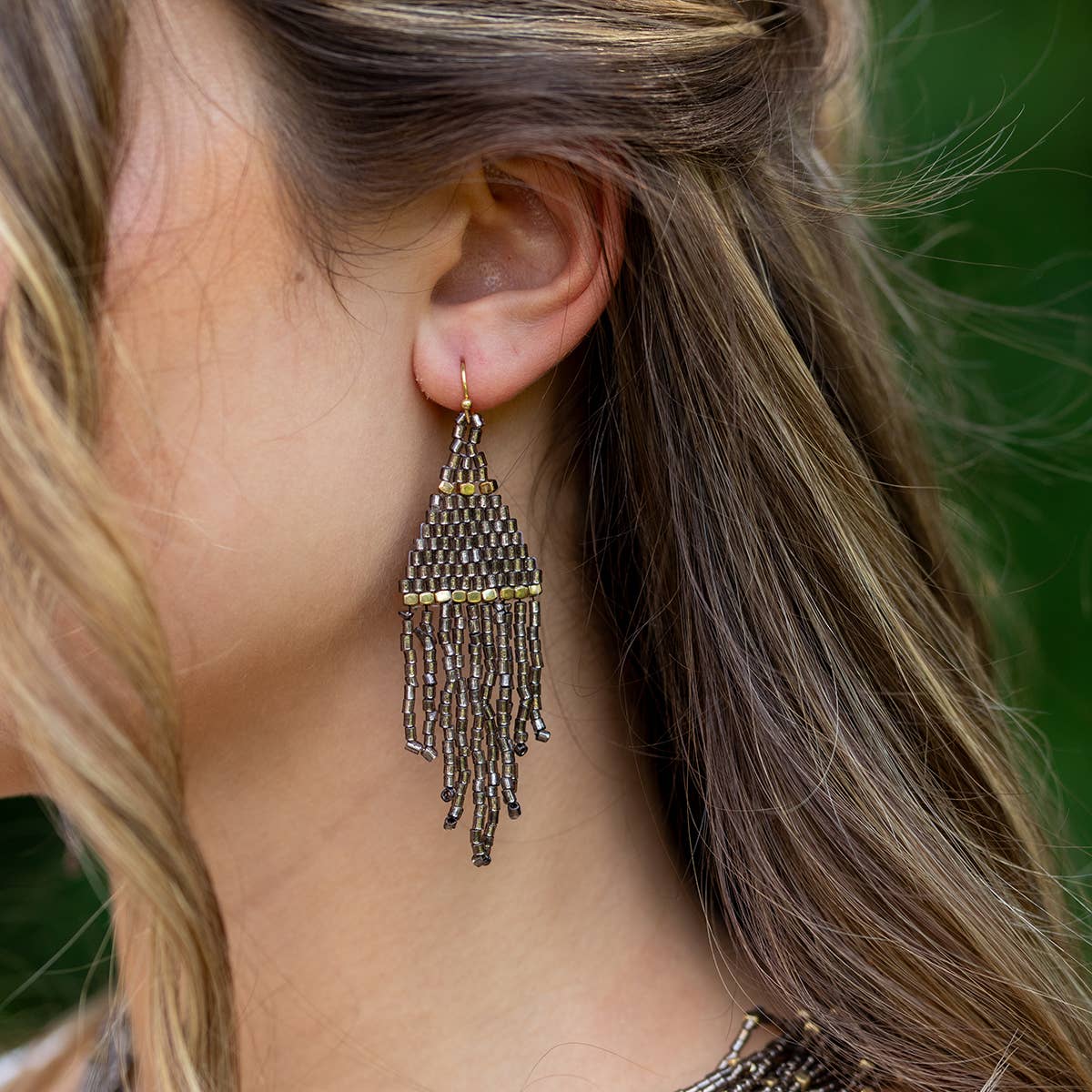 Seed Bead Earrings- Multiple Colors