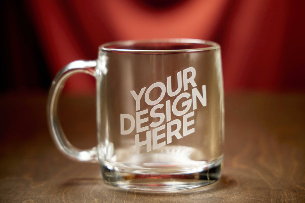 Memphis Barware/Glass Mug