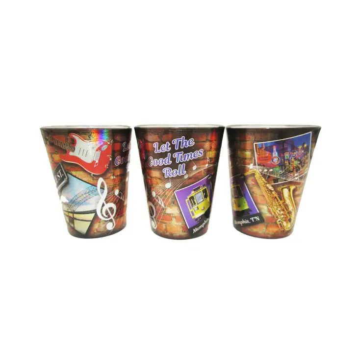 Memphis Shot Glass