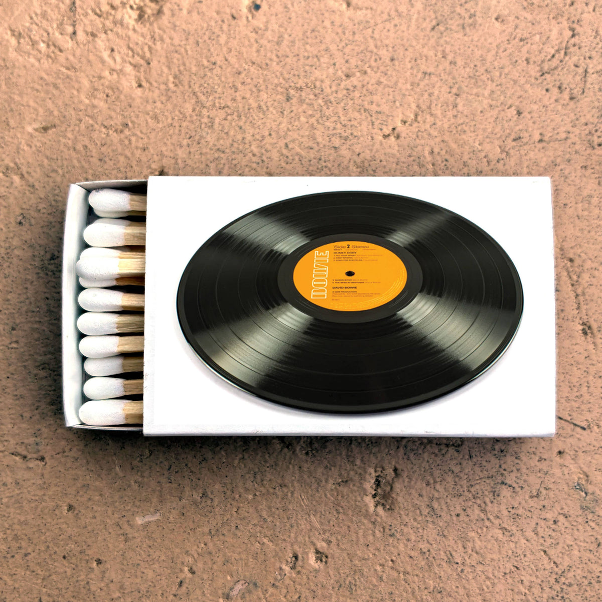 Matches • Vinyl LP Record • Home Decor for Candles &amp; Incense