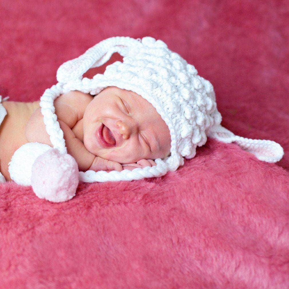 Lambkin Beanie Hat: L (2-6 Years)