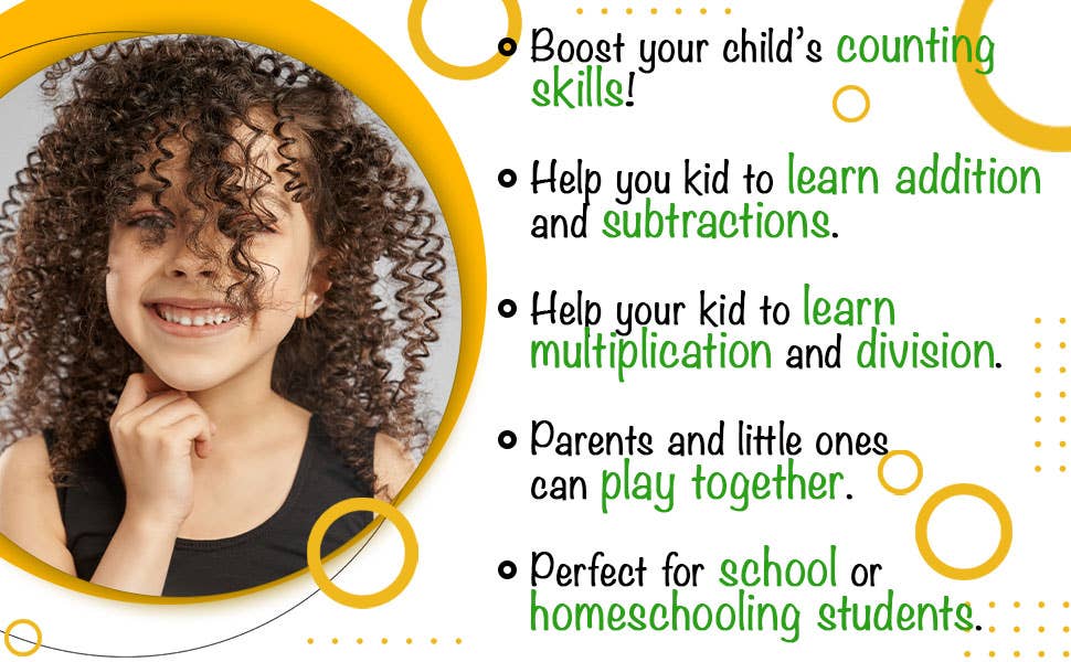 Montessori Toy for Kids - Number Blocks - Math Learning Toys