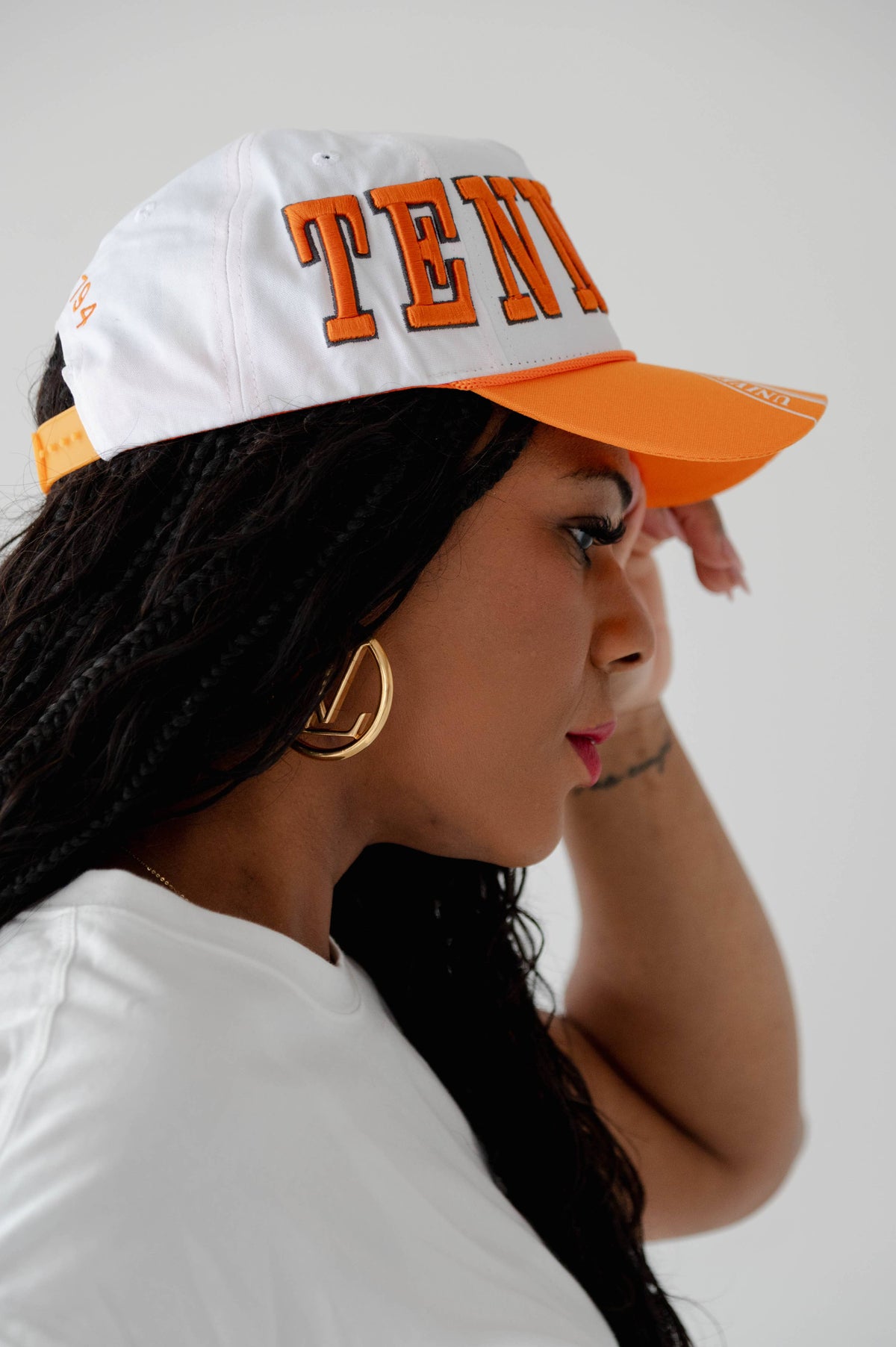 Tennessee Phipps Split Hat 5 Panel Canvas Baseball Hat