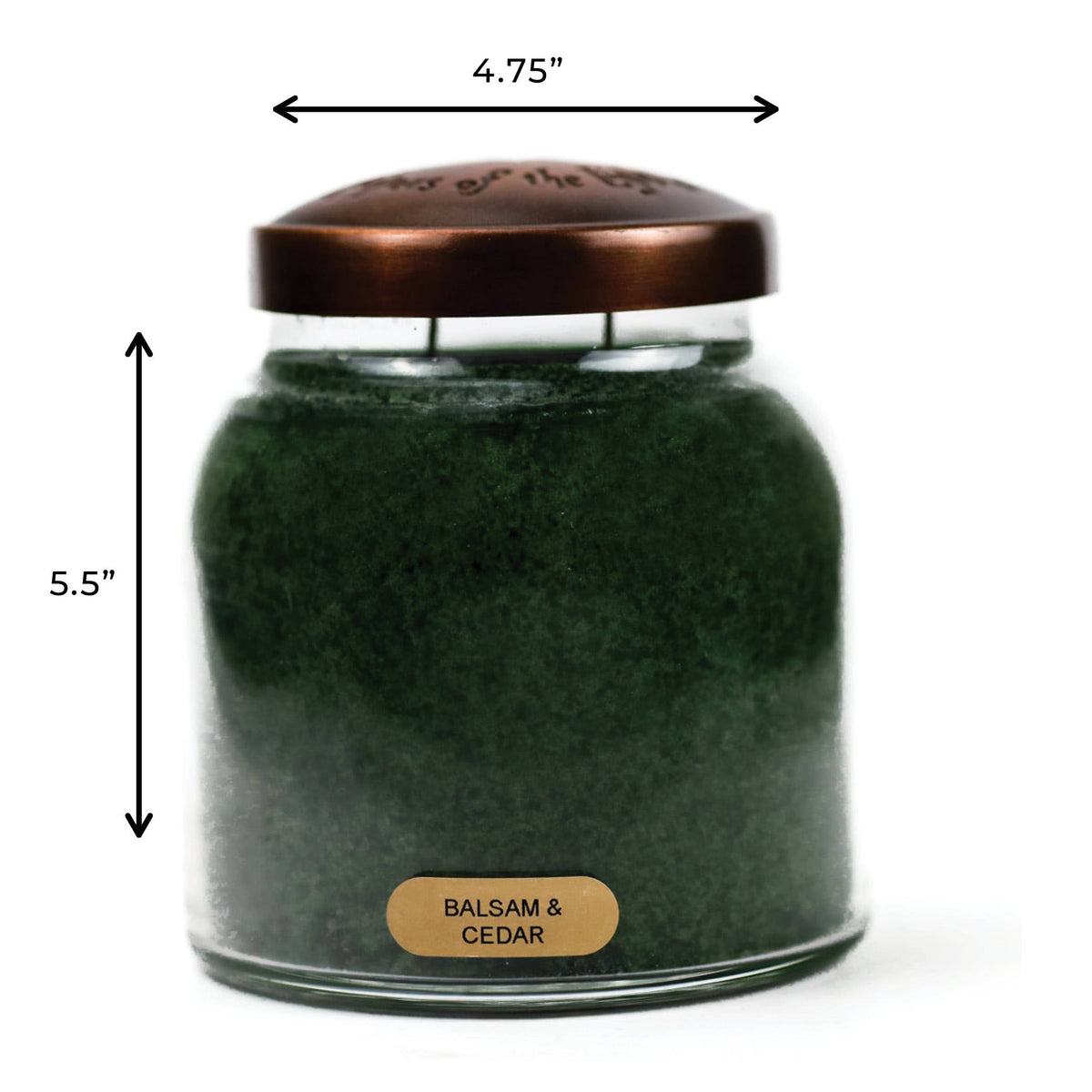 Balsam &amp; Cedar KOTL Papa Candle (34oz.) – Balsam &amp; Cedar