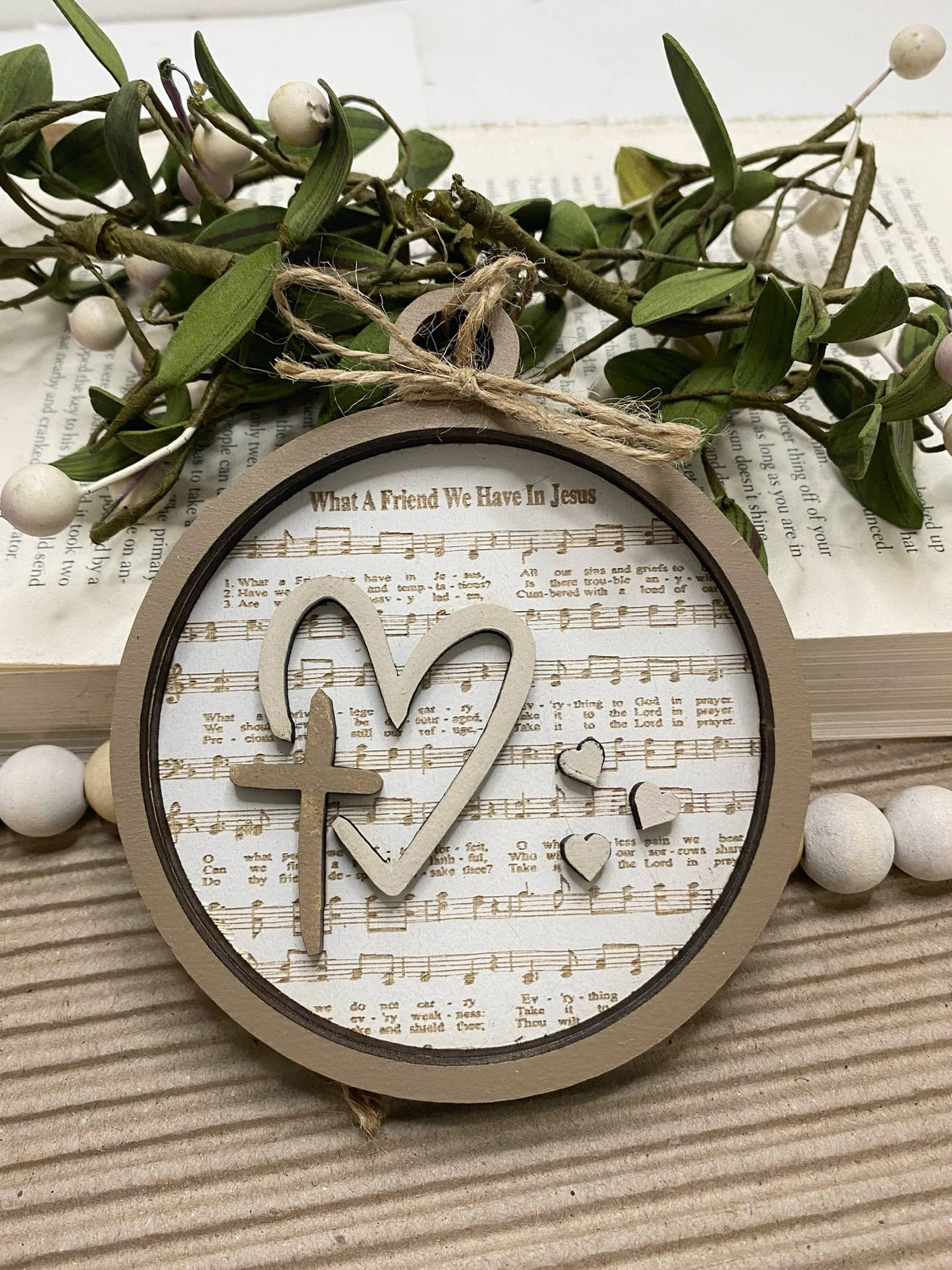 What A Friend Ornament or Gift Tag