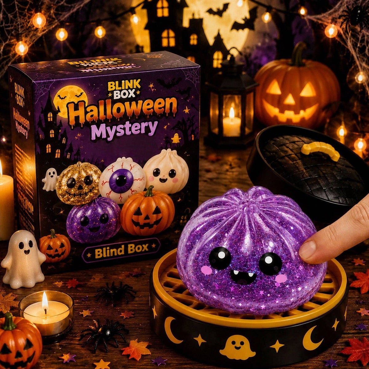 Halloween Ghost Dumpling Squishy Collection