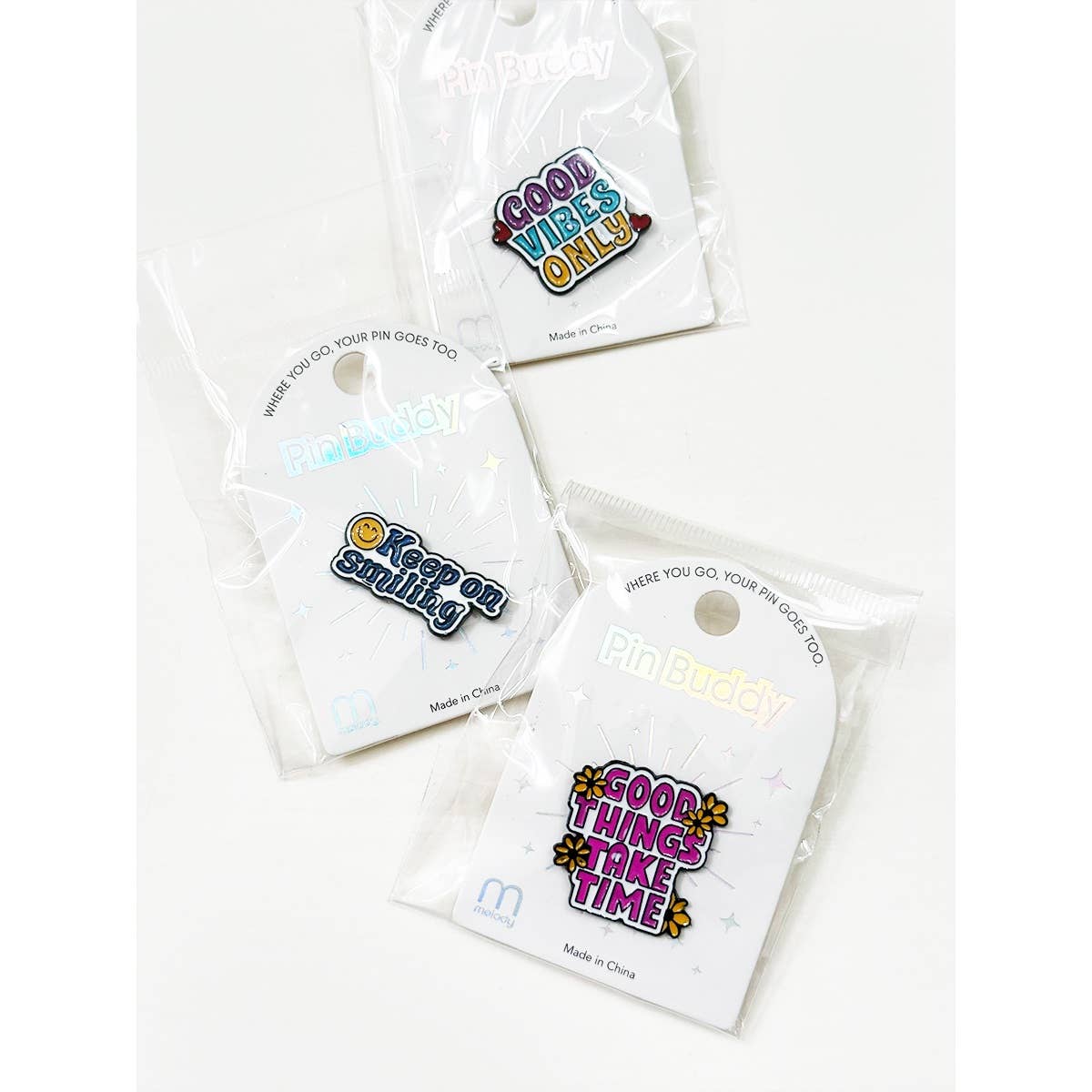 Inspirational Enamel Pins