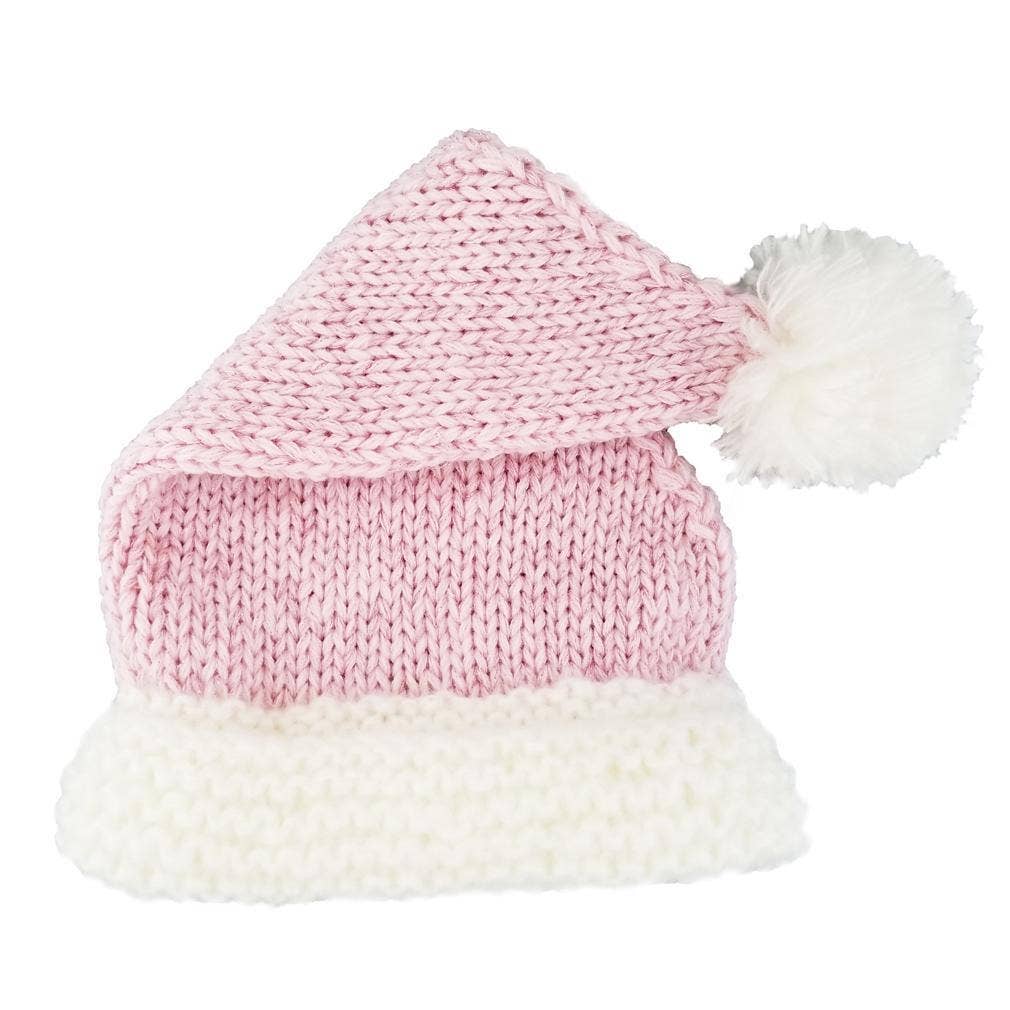 Santa Pink Sparkle Stocking Hat