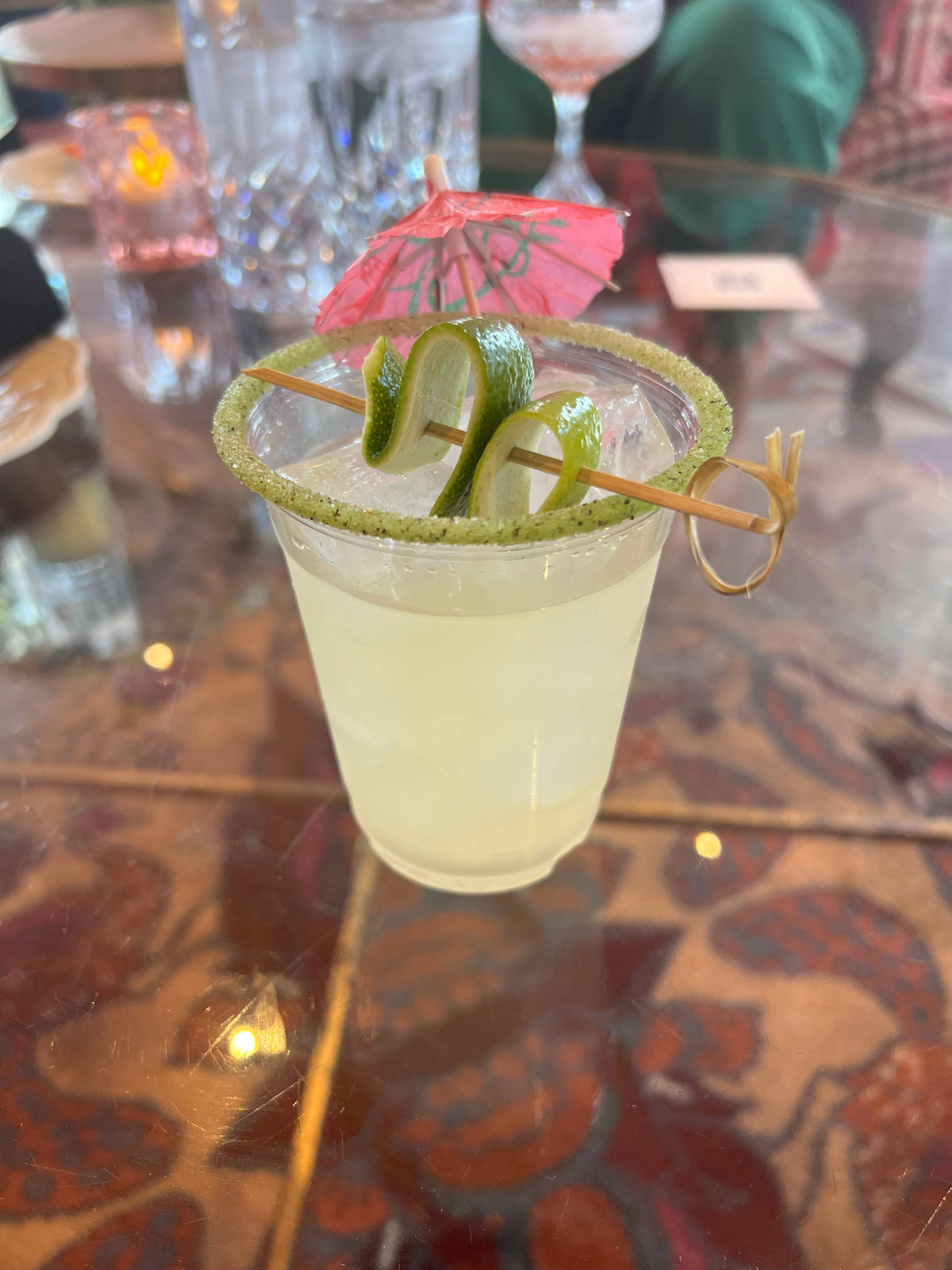 Spicy Jalapeno Pre RImmed Cup: 12 cups per box