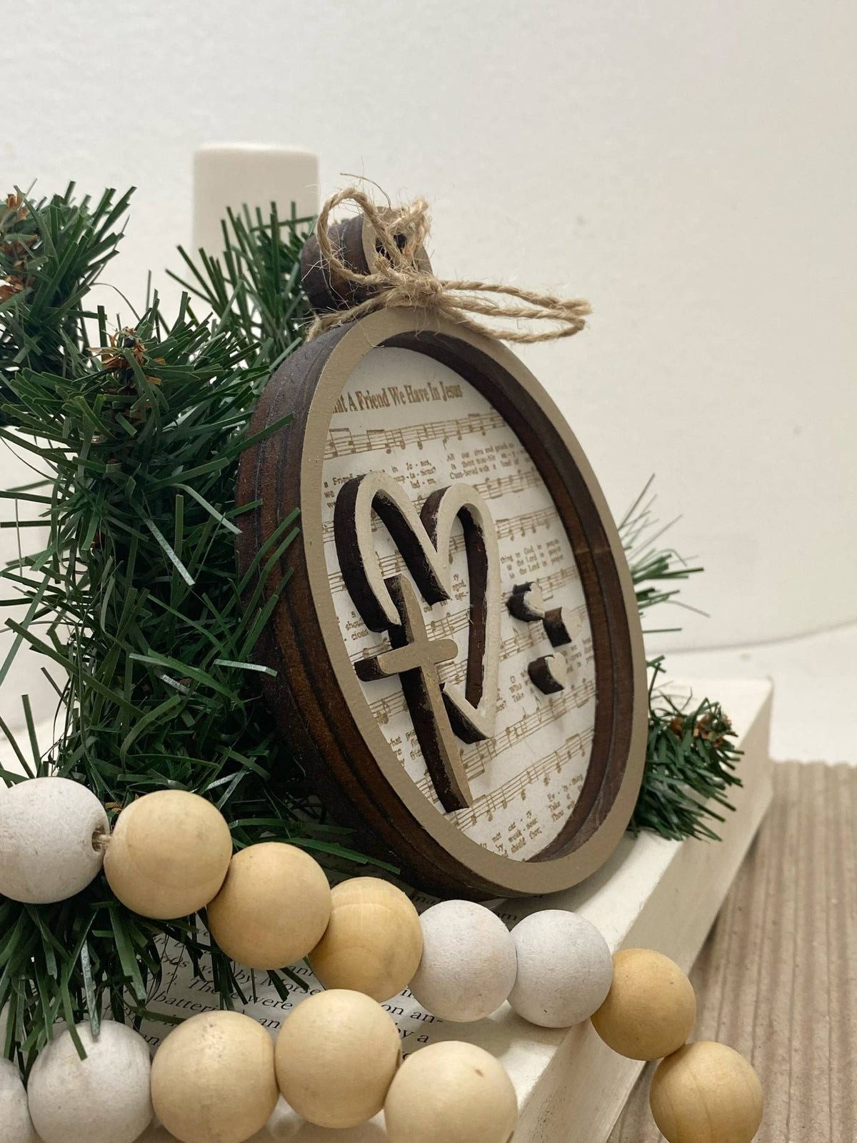 What A Friend Ornament or Gift Tag