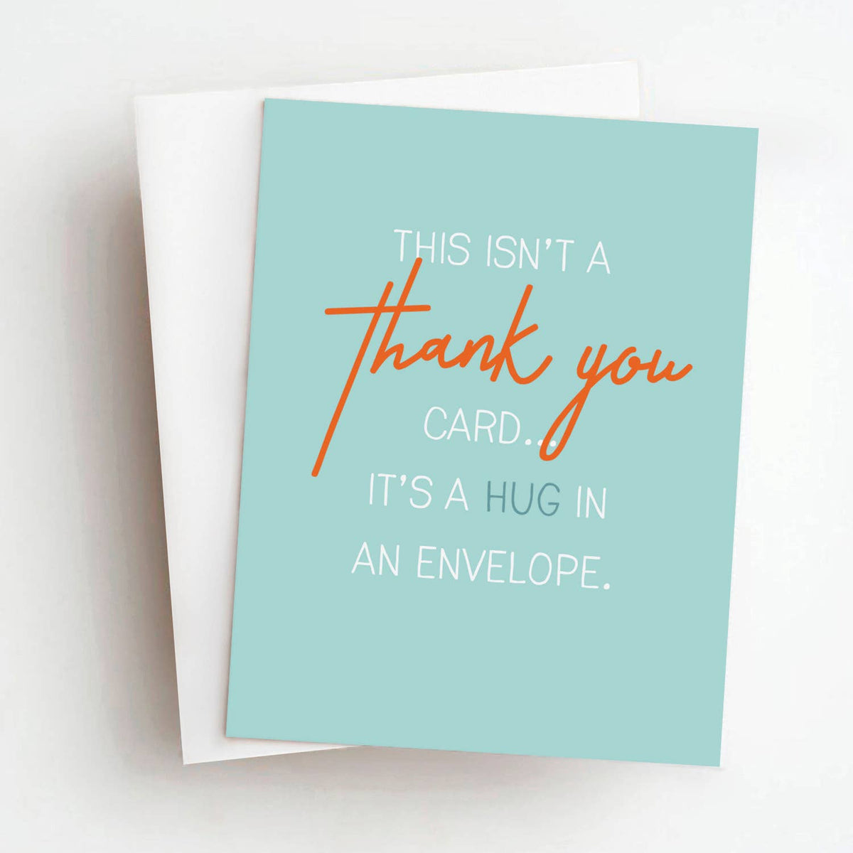 Hug Thank You Greeting Card